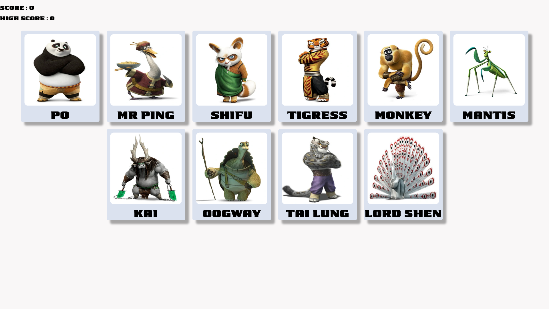 Project screenshot