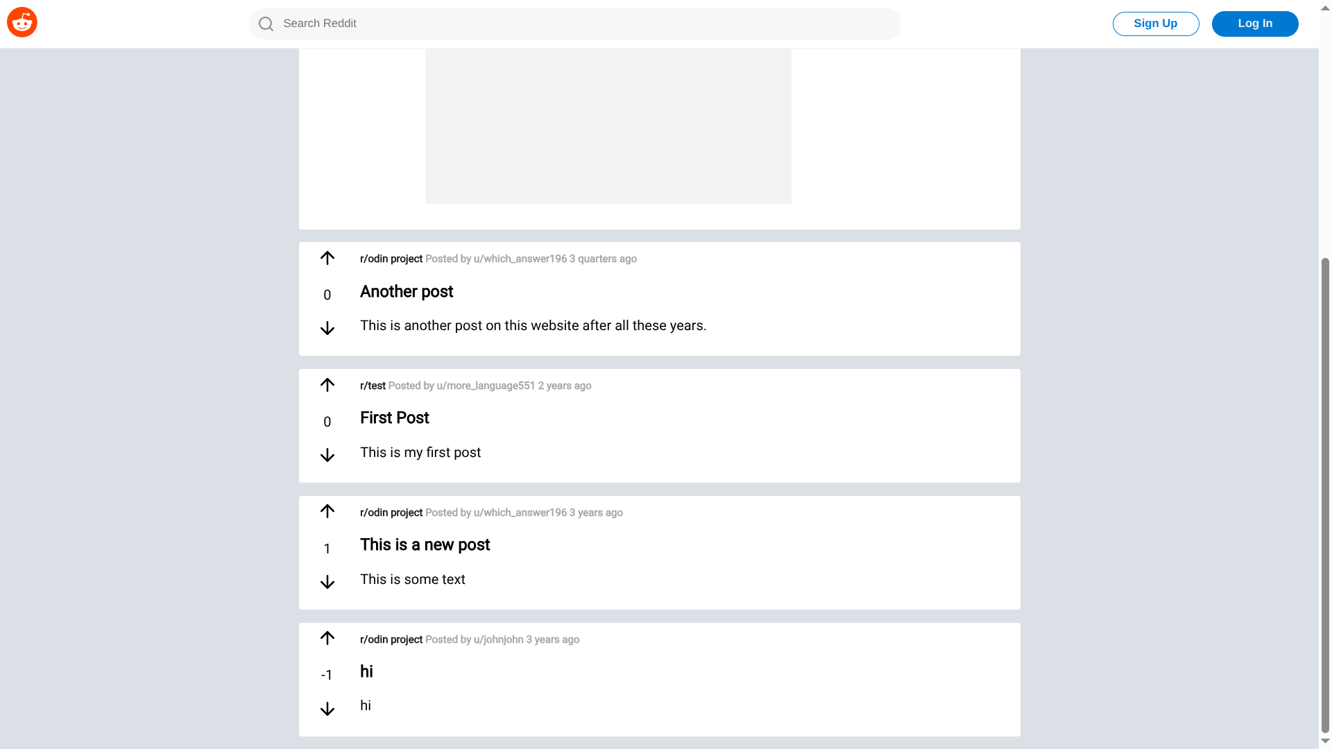 Project screenshot